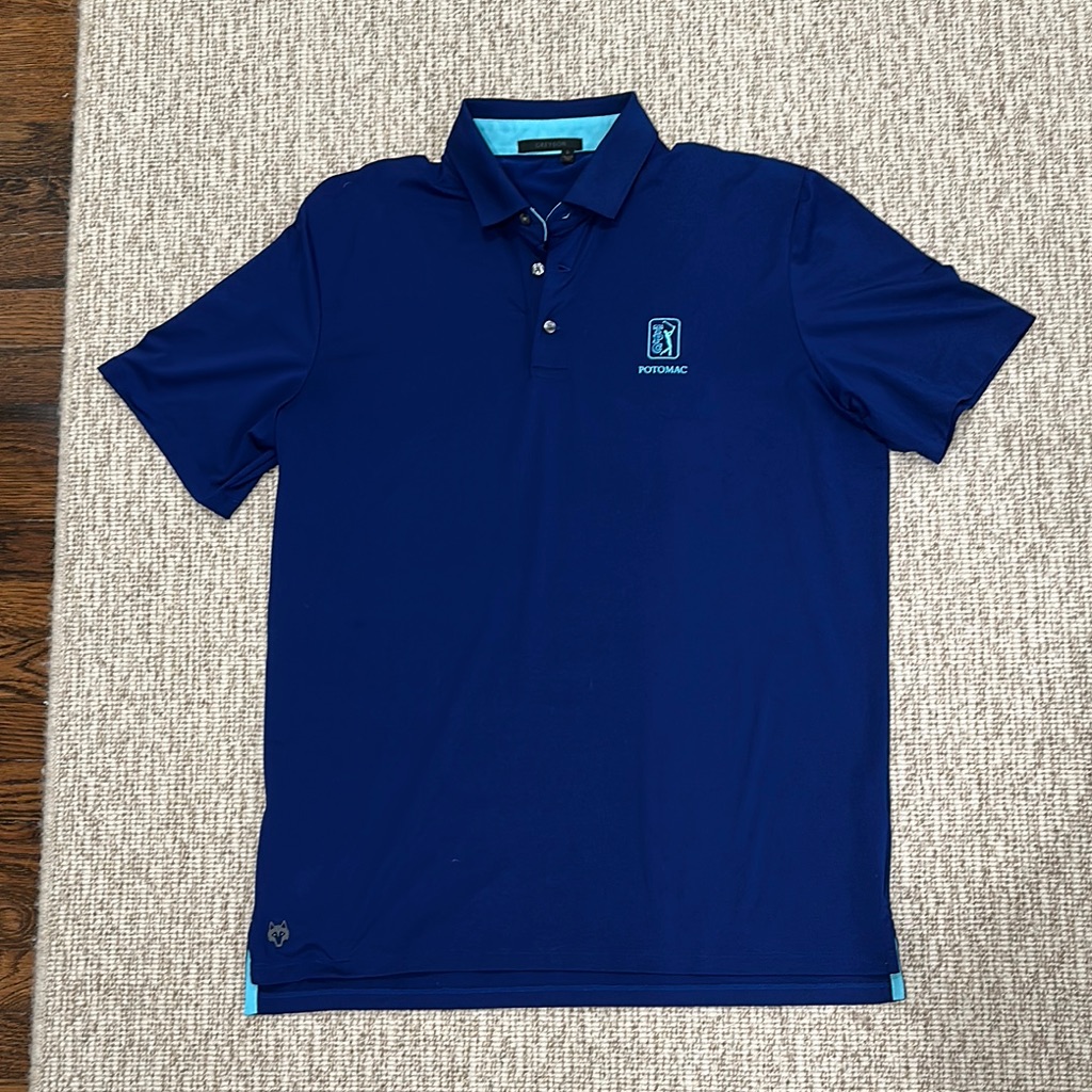 Greyson Tpc Potomac Golf Polo - Size Large